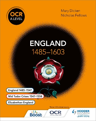 Book cover for England 1485-1603
