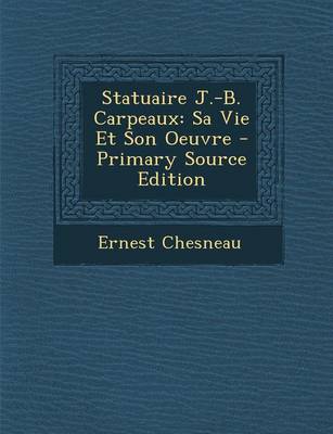 Book cover for Statuaire J.-B. Carpeaux