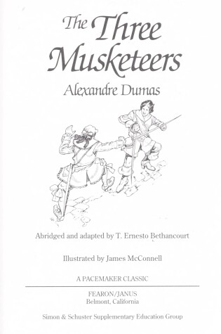 Cover of The Three Musketeers (Pacemkr Clscs)