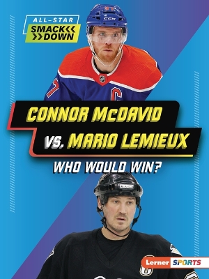 Book cover for Connor McDavid vs. Mario Lemieux