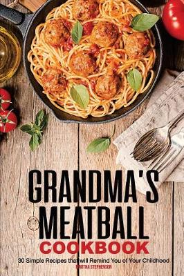 Book cover for Grandma's Meatball Cookbook