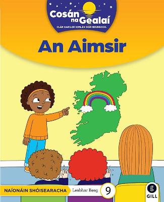 Cover of COSÁN NA GEALAÍ An Aimsir