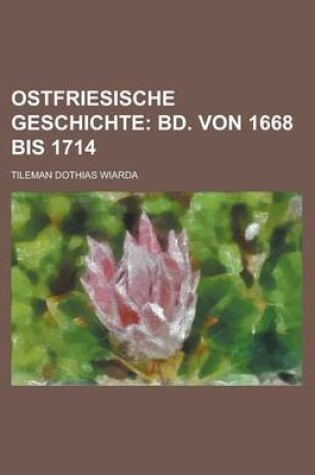 Cover of Ostfriesische Geschichte