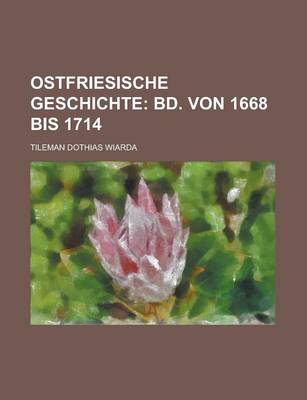 Book cover for Ostfriesische Geschichte