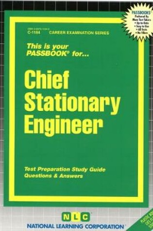 Cover of Chief Stationary Engineer