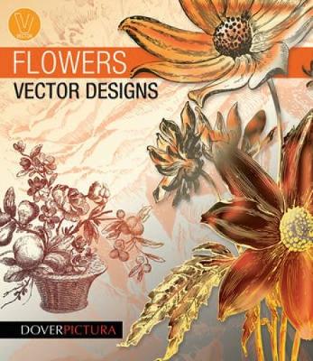 Book cover for Flowers Vector Designs