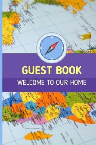 Cover of Guest Book Welcome To Our Home