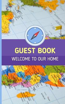 Book cover for Guest Book Welcome To Our Home