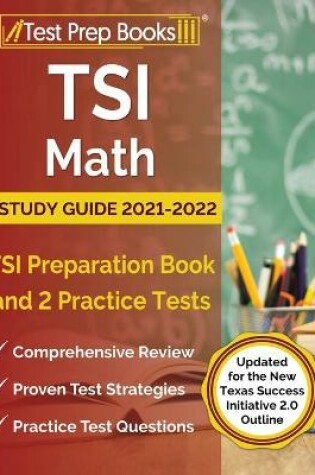 Cover of TSI Math Study Guide 2021-2022
