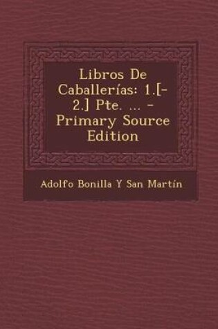 Cover of Libros de Caballerias