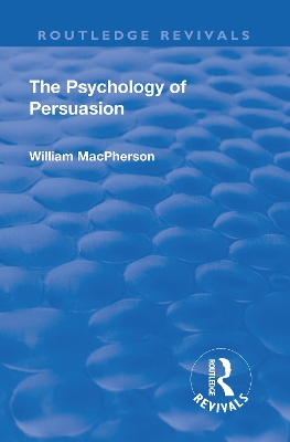 Cover of Revival: The Psychology of Persuasion (1920)