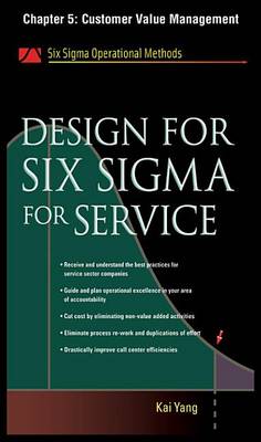 Book cover for Design for Six SIGMA for Service, Chapter 5 - Customer Value Management