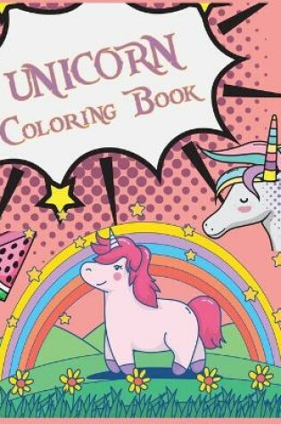 Cover of Unicorn Coloring Book