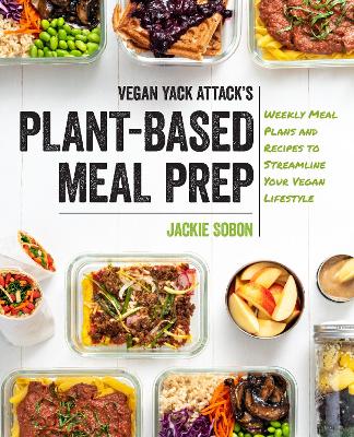 Book cover for Vegan Yack Attack's Plant-Based Meal Prep