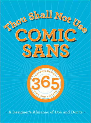 Book cover for Thou Shall Not Use Comic Sans