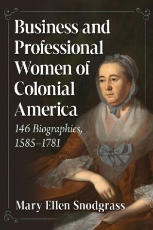 Cover of Business and Professional Women of Colonial America