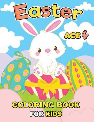 Book cover for Easter Coloring Books for Kids age 4