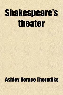 Book cover for Shakespeare's Theater