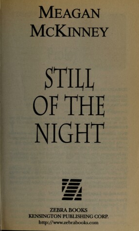 Book cover for Still of the Night