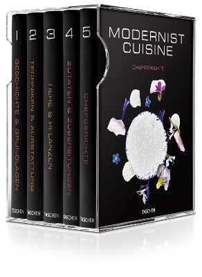 Book cover for Modernist Cuisine 1-5 and Kitchen Manual