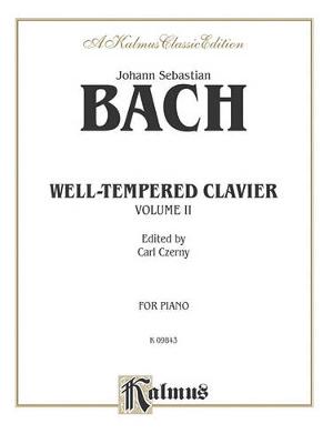 Book cover for The Well-Tempered Clavier, Volume II