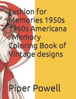 Book cover for Fashion for Memories 1950's 1960's Americana