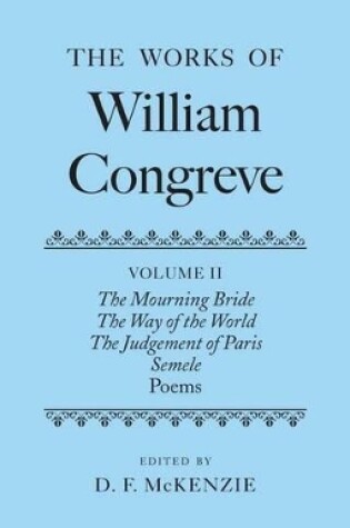 Cover of The Works of William Congreve