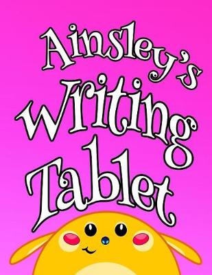 Book cover for Ainsley's Writing Tablet