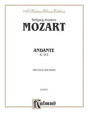 Cover of Andante for Flute, K. 315 (C Major) (Orch.)