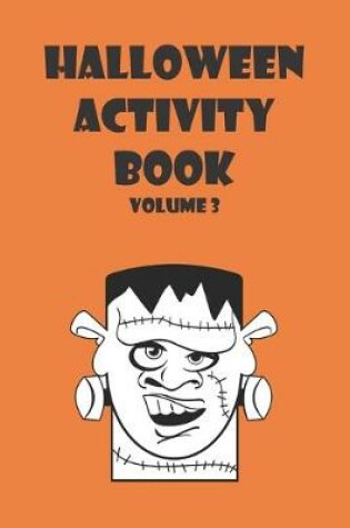 Cover of Halloween Activity Book Volume 3