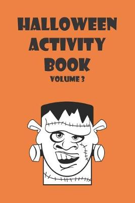 Book cover for Halloween Activity Book Volume 3