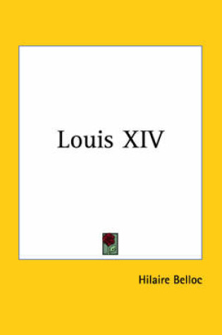 Cover of Louis XIV