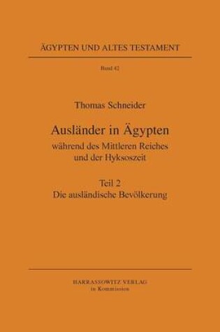 Cover of Auslander In Agypten