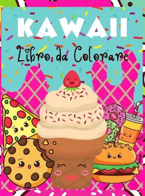 Book cover for Kawaii libro da colorare