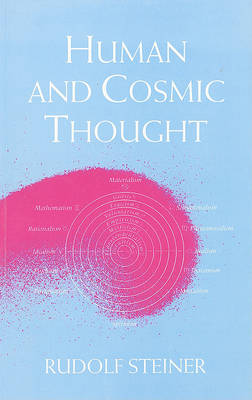 Book cover for Human and Cosmic Thought