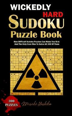 Book cover for Wickedly Hard Sudoku Puzzle Book