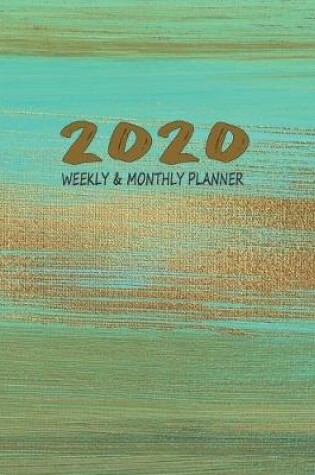 Cover of 2020 Weekly & Monthly Planner