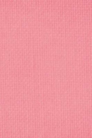 Cover of Pastel PInk Fabric Patterned Notebook