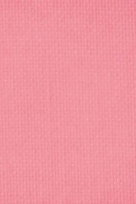 Book cover for Pastel PInk Fabric Patterned Notebook