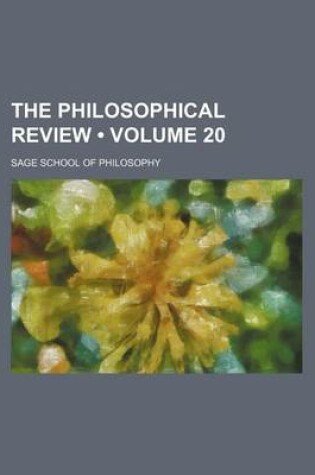 Cover of The Philosophical Review (Volume 20 )