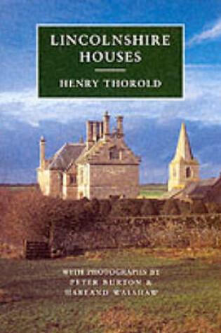 Cover of Lincolnshire Houses