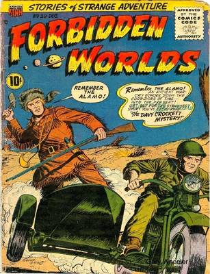 Book cover for Comicbook Forbidden Worlds 39