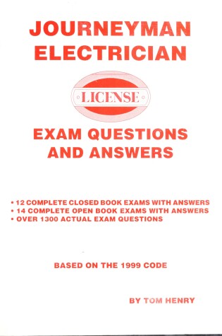 Cover of Journeyman Electrician Exam Questions & Answers, 1999