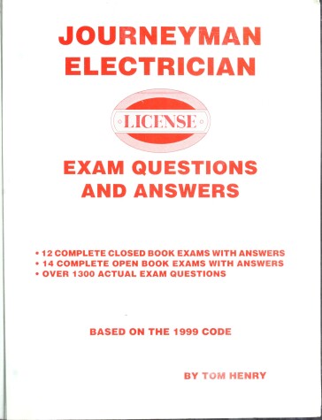 Book cover for Journeyman Electrician Exam Questions & Answers, 1999