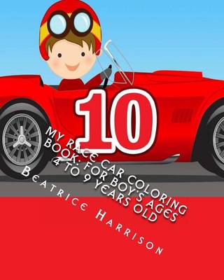 Book cover for My Race Car Coloring Book