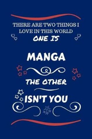 Cover of There Are Two Things I Love In This World One Is Manga The Other Isn't You