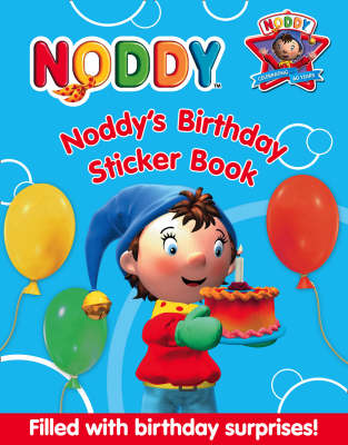 Book cover for Noddy's Birthday Sticker Book