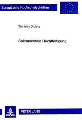 Cover of Sakramentale Rechtfertigung