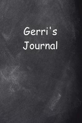 Cover of Gerri Personalized Name Journal Custom Name Gift Idea Gerri