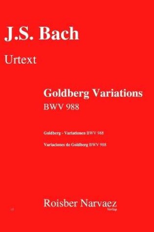 Cover of Goldberg Variations BWV 988